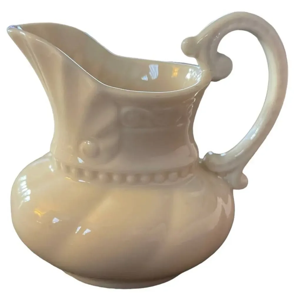 Vintage Lenox Colonial Collection Ivory Porcelain Mini Creamer Pitcher